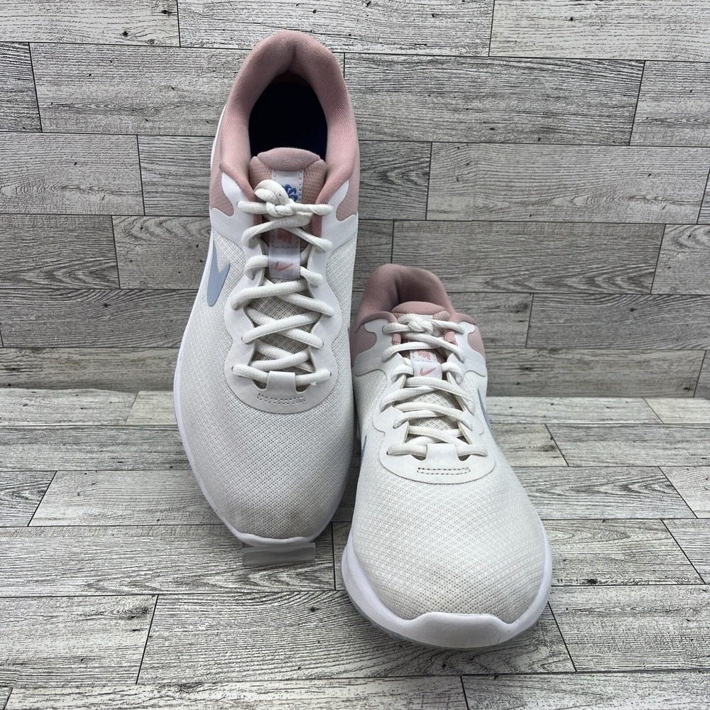 Nike Revolution 6 DC3729-100 Pink White Running Sneaker Shoes‎ Women Size 11